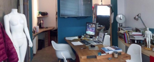 3 Postes de travail à louer / Studio Photo (possible)